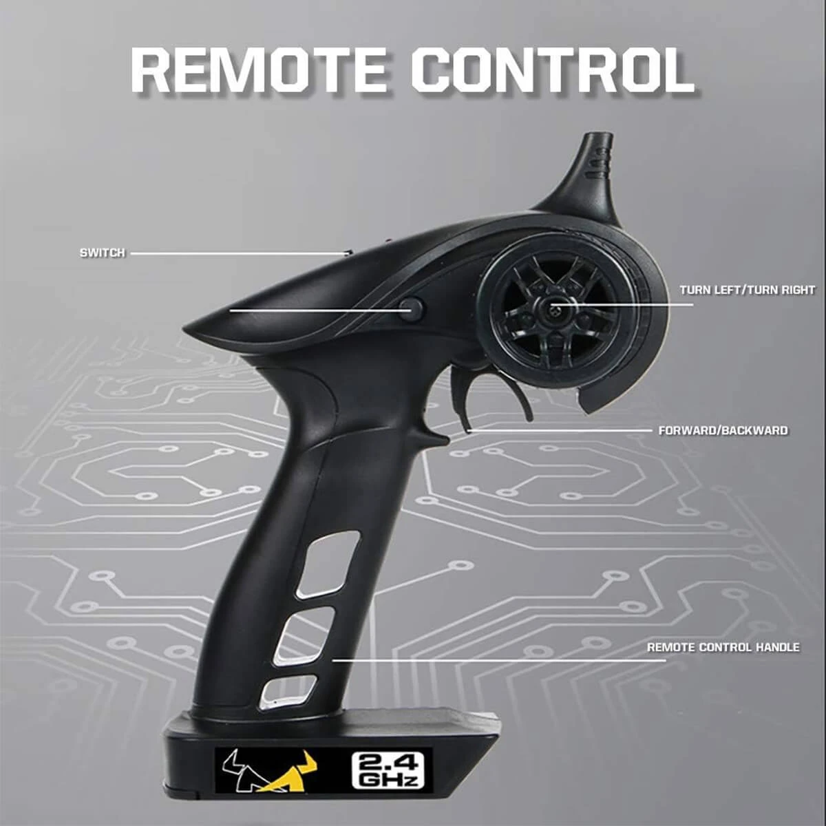 1:12 Remote Control Car 2.4G 4WD RC Truck Off-Road Climbing Car 13 1:12 Remote Control Car 2.4G 4WD RC Truck Off-Road Climbing Car - Image 13