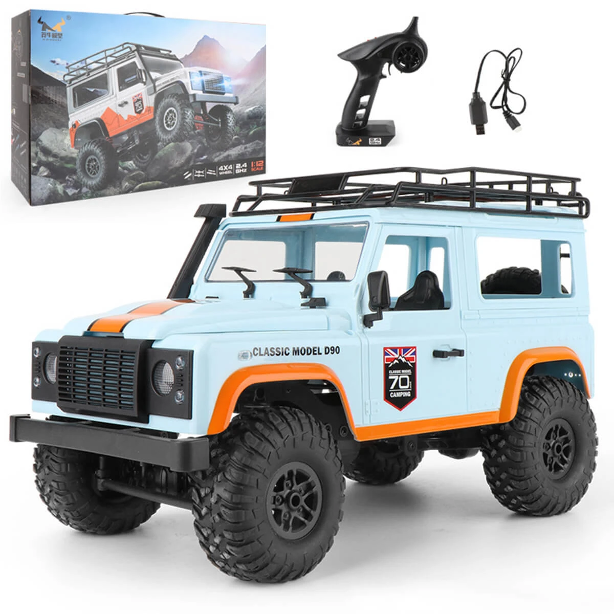 1:12 Remote Control Car 2.4G 4WD RC Truck Off-Road Climbing Car 11 1:12 Remote Control Car 2.4G 4WD RC Truck Off-Road Climbing Car - Image 11