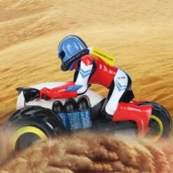 2.4Ghz RC Car Dirt Bike Amphibious Motorcycle Stunt Racing Vehicle Model For Children's Gift -Children Toys Sale 5 1