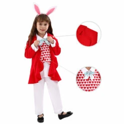 Girls Bunny Rabbit Costumes Easter Outfit With Headband For School Event 13 Girls Bunny Rabbit Costumes Easter Outfit With Headband For School Event -Children Toys Sale 56E8B053C3D7026AE626135B87CA93DA