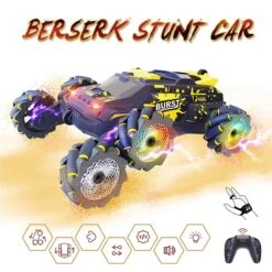 6 Wheels RC Car 2.4G Spray RC Stunt Car Swing Arm Drift Vehicle With Light -Children Toys Sale 6 Wheels Spray RC Stunt Car 2