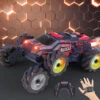 6 Wheels RC Car 2.4G Spray RC Stunt Car Swing Arm Drift Vehicle With Light