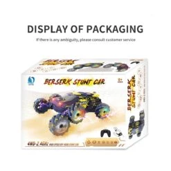 6 Wheels RC Car 2.4G Spray RC Stunt Car Swing Arm Drift Vehicle With Light -Children Toys Sale 6 Wheels Spray RC Stunt Car 6