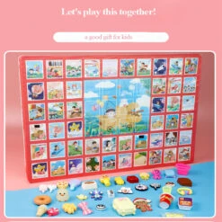 Kids Blind Box Get 60 Gifts With Poking 60 Holes Surprise Box Creative DIY Toys Children's Gift -Children Toys Sale 60 blind box 1