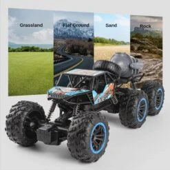 6 Wheels RC Car Alloy 2.4G Climbing Off-road Vehicle Spray Racing Car With Light 14 6 Wheels RC Car Alloy 2.4G Climbing Off-road Vehicle Spray Racing Car With Light -Children Toys Sale 613l oOodaL. AC SL1000