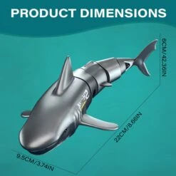 Remote Control Shark 360° Rotation Double Propeller RC Boat Waterproof Toys For Kids 12 Remote Control Shark 360° Rotation Double Propeller RC Boat Waterproof Toys For Kids -Children Toys Sale 61oS4Nn7CQL