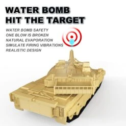 12CH Remote Control Tank 360° Rotation Water Bullets Tank 4WD Tracked Combat Vehicles -Children Toys Sale 61tG3jRKfyL