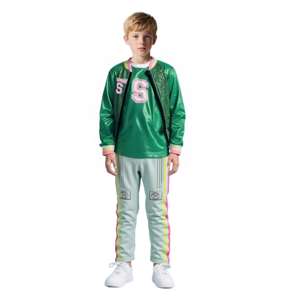 Kids Cheerleaders Costume Zombie Seabrook Bucky Buchanan Cosplay Outfit For Halloween Carnival 1 Kids Cheerleaders Costume Zombie Seabrook Bucky Buchanan Cosplay Outfit For Halloween Carnival