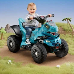 6V Dinosaur Ride-on ATV Kids Electric Car 4-Wheel Off-road Vehicles With LED Lights & Music 16 6V Dinosaur Ride-on ATV Kids Electric Car 4-Wheel Off-road Vehicles With LED Lights & Music -Children Toys Sale 6V Dinosaur Ride on ATV Kids Electric car 1 441790ff 04e3 4eb0 9bfc ef1f1fc280da