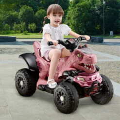 12V Dinosaur Kids Ride-on Car Bluetooth Dual Drive Electric Cars With Rechargeable Battery -Children Toys Sale 6V Dinosaur Ride on ATV 2 41798d98 a8ee 4314 ae5d 49ce303d8568