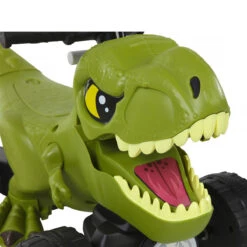 Jurassic World 6V T-Rex Quad Toddler Electric Dinosaur Power Car With 4 Wheels -Children Toys Sale 6V Electric Car Dinosaur Power Car 5