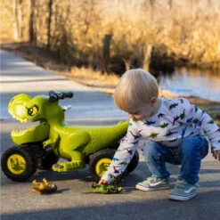 Jurassic World 6V T-Rex Quad Toddler Electric Dinosaur Power Car With 4 Wheels -Children Toys Sale 6V Electric Car Dinosaur Power Car 8 3dec8349 588b 4c10 9853 726657ac2c4b