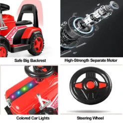 6V Electric Kids Ride On Tractor With Wagon Battery Powered Ride On Car For Boys & Girls -Children Toys Sale 6V Electric Kids Ride On Tractor 10 02b99d24 fb4d 4c79 8810 99ebfd0f4ac9