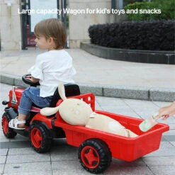 6V Electric Kids Ride On Tractor With Wagon Battery Powered Ride On Car For Boys & Girls -Children Toys Sale 6V Electric Kids Ride On Tractor 5 1ddb4269 e298 419a 8b76 ed02c68f7741