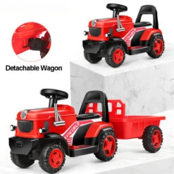 6V Electric Kids Ride On Tractor With Wagon Battery Powered Ride On Car For Boys & Girls -Children Toys Sale 6V Electric Kids Ride On Tractor 6 49c28076 bed1 436a a39e 37149d024906