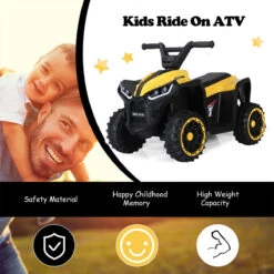 6V Kids ATV Dual Motors 4 Wheeler Off-Road Electric ATV Ride On Car Wih Light Music For Boys & Girls -Children Toys Sale 6V Kids ATV 4 Wheeler Ride on Car 10