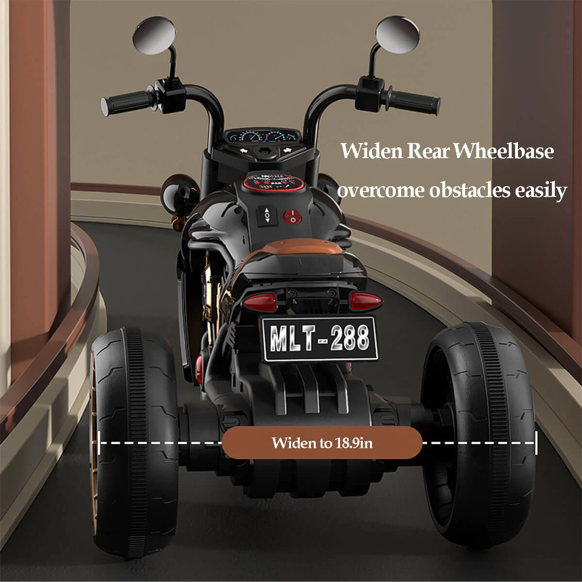 6V Kids Electric Motorcycle With Remote & Music 3 Wheels Car Dual Drive For Boys & Girls 8 6V Kids Electric Motorcycle With Remote & Music 3 Wheels Car Dual Drive For Boys & Girls - Image 8