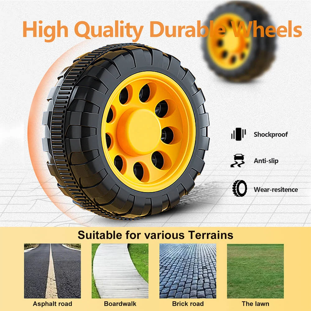 6V Toddler Excavator Electric Digging Arm Ride On Car With Large Wagon And Remote 10 6V Toddler Excavator Electric Digging Arm Ride On Car With Large Wagon And Remote - Image 10