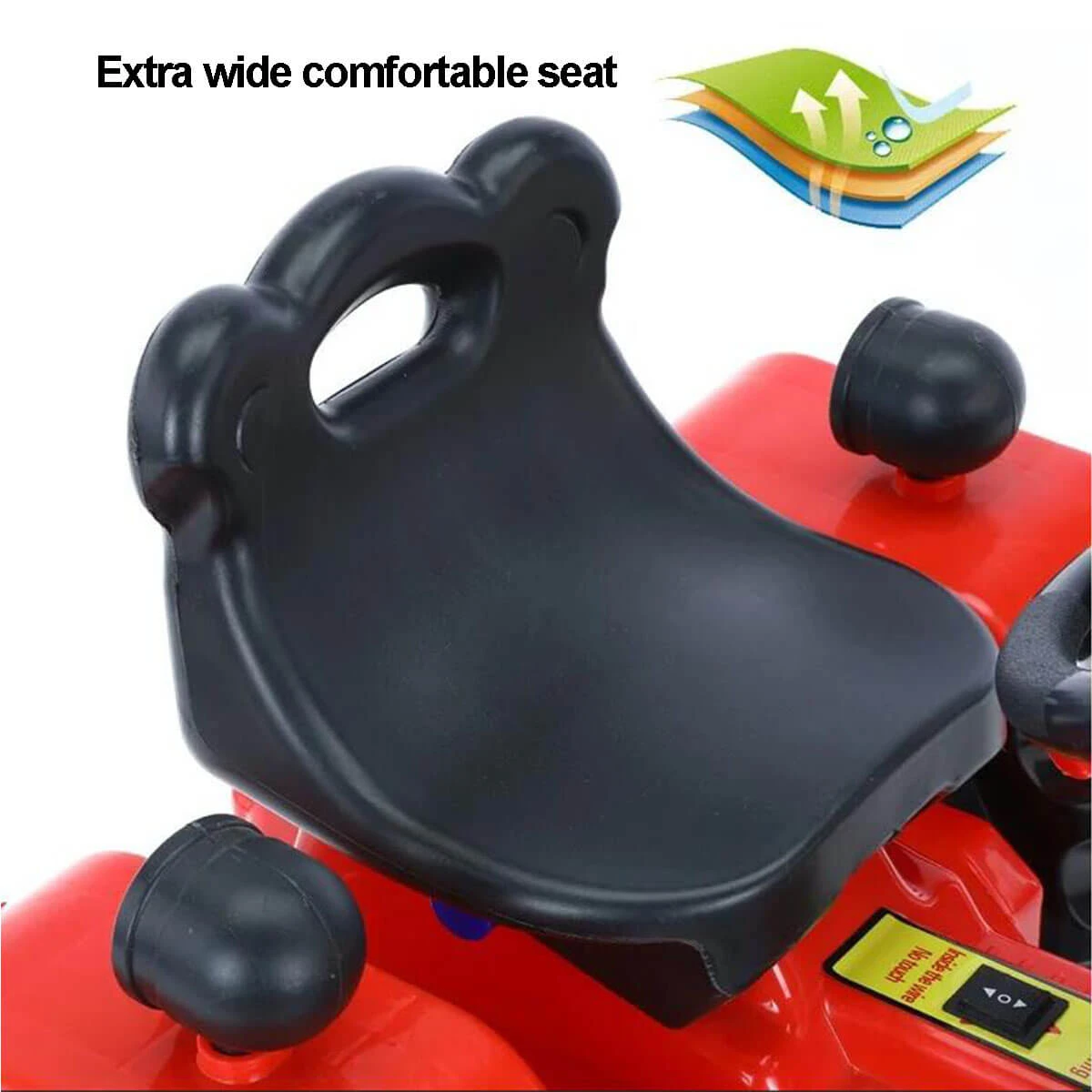 6V Kids Electric Tractor Battery Powered Tractor Ride On Car Dual Drive With Music Light For Boys & Girls 6 6V Kids Electric Tractor Battery Powered Tractor Ride On Car Dual Drive With Music Light For Boys & Girls - Image 6