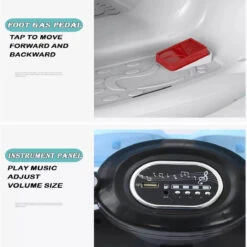 6V Kids Electric Motorcycle 3 Wheels Cartoon Car Ride On Toys With Lights & Music -Children Toys Sale 6V Kids Electrict Motorcycle 10