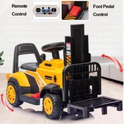 6V Kids Ride On Forklift Car Electric Fork Truck With Liftable Fork And Pallet For Boys Girls 16 6V Kids Ride On Forklift Car Electric Fork Truck With Liftable Fork And Pallet For Boys Girls -Children Toys Sale 6V Kids Ride On Forklift Car 1