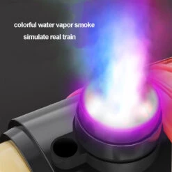 6V Ride On Train Battery Powered Spray Train Rides Dual Drive Electric Ride On Car With Light & Music -Children Toys Sale 6V Ride On Train Battery Powered 10