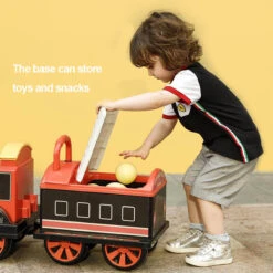 6V Ride On Train Battery Powered Spray Train Rides Dual Drive Electric Ride On Car With Light & Music -Children Toys Sale 6V Ride On Train Battery Powered 3