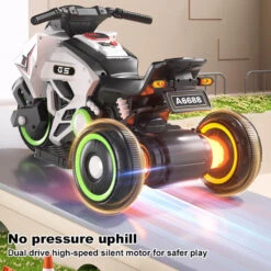 6V Ride On Motorcycle Dual Drive Electric Ride On Car Foot Pedal Control Motorcycle 12 6V Ride On Motorcycle Dual Drive Electric Ride On Car Foot Pedal Control Motorcycle -Children Toys Sale 6V Ride on Motorcycle 1
