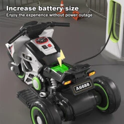 6V Ride On Motorcycle Dual Drive Electric Ride On Car Foot Pedal Control Motorcycle 13 6V Ride On Motorcycle Dual Drive Electric Ride On Car Foot Pedal Control Motorcycle -Children Toys Sale 6V Ride on Motorcycle 2