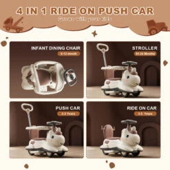 6V Unicorn 4-in-1 Kids Electric Car Bluetooth Ride-On Toy Detachable Push Handle With Music Light 17 6V Unicorn 4-in-1 Kids Electric Car Bluetooth Ride-On Toy Detachable Push Handle With Music Light -Children Toys Sale 6V Unicorn Kids Electric Car 1 30e3687b eb01 4c15 a546 d683696219ed