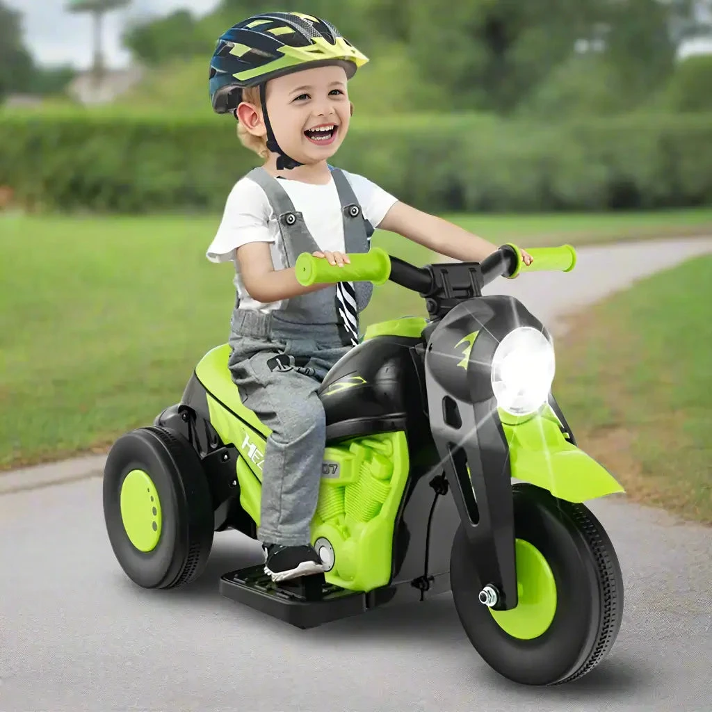 6V Electric Ride-On Bubble Motorcycle For Kids 3-Wheeled Electric Bike With Big Headlight & Music 2 6V Electric Ride-On Bubble Motorcycle For Kids 3-Wheeled Electric Bike With Big Headlight & Music - Image 2