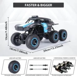 6x6 RC Car Shooting Water Bullets 2.4Ghz Remote Control Monster Truck Lanch Water Bombs -Children Toys Sale 6WD RC Car Shoot Water Bomb Bullets 11