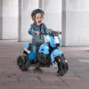 6V Kids Ride On Motorcycle With Headlights Battery-Powered 3-Wheel Bicycle Car