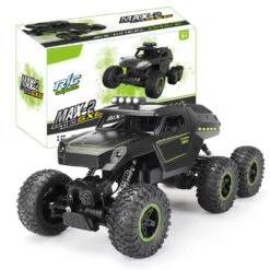 Kids 6 Wheels RC Car Reomote Control Monster Truck Dual Motors Two Speed Off-road Truck -Children Toys Sale 6x6rctruck