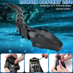 Kids RC Mechanical Snake 2.4G Wireless Water Simulation Snake Electric Toy 17 Kids RC Mechanical Snake 2.4G Wireless Water Simulation Snake Electric Toy -Children Toys Sale 71DAJyNQMxL