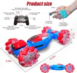 2.4G RC Stunt Car 360° Rotation 4WD Twist Spray Car Dual Control Climbing Car With Light 20 2.4G RC Stunt Car 360° Rotation 4WD Twist Spray Car Dual Control Climbing Car With Light -Children Toys Sale 71NFOtLkWvL. AC SL1500