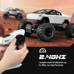 1/8 Remote Control Car 4WD Pickup Climbing Car 2.4G Alloy Off-road Vehicle 13 1/8 Remote Control Car 4WD Pickup Climbing Car 2.4G Alloy Off-road Vehicle -Children Toys Sale 71T9t5GxfgL. AC SL1500