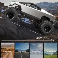 1/8 Remote Control Car 4WD Pickup Climbing Car 2.4G Alloy Off-road Vehicle 14 1/8 Remote Control Car 4WD Pickup Climbing Car 2.4G Alloy Off-road Vehicle -Children Toys Sale 71zvEVHiUIL. AC SL1500