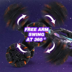 8WD Remote Control Car 2.4G Drift Stunt RC Car Double-Sided Climbing Car With Spray & Light -Children Toys Sale 8WD Remote Control Drift Stunt Car 4