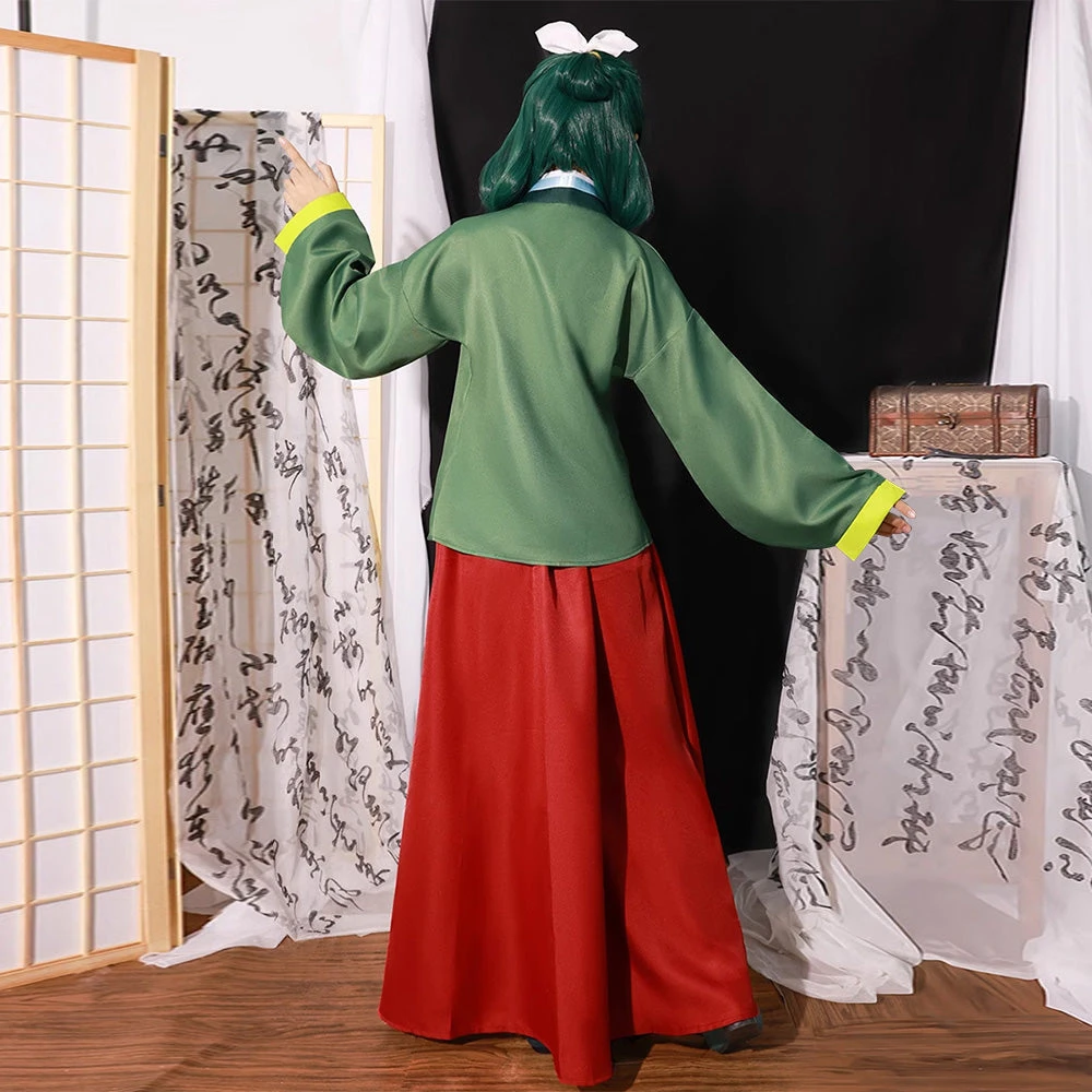 Adult The Apothecary Diaries Maomao Costume Tops Skirt And Accessories Full Set 4 Adult The Apothecary Diaries Maomao Costume Tops Skirt And Accessories Full Set - Image 4