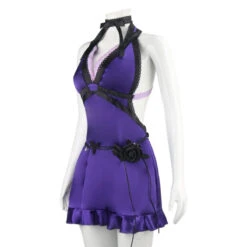 Sexy Tifa Dress FF7 Lockhart Purple Backless Party Dress Halloween Carnival Outfit -Children Toys Sale 96e314f7d2