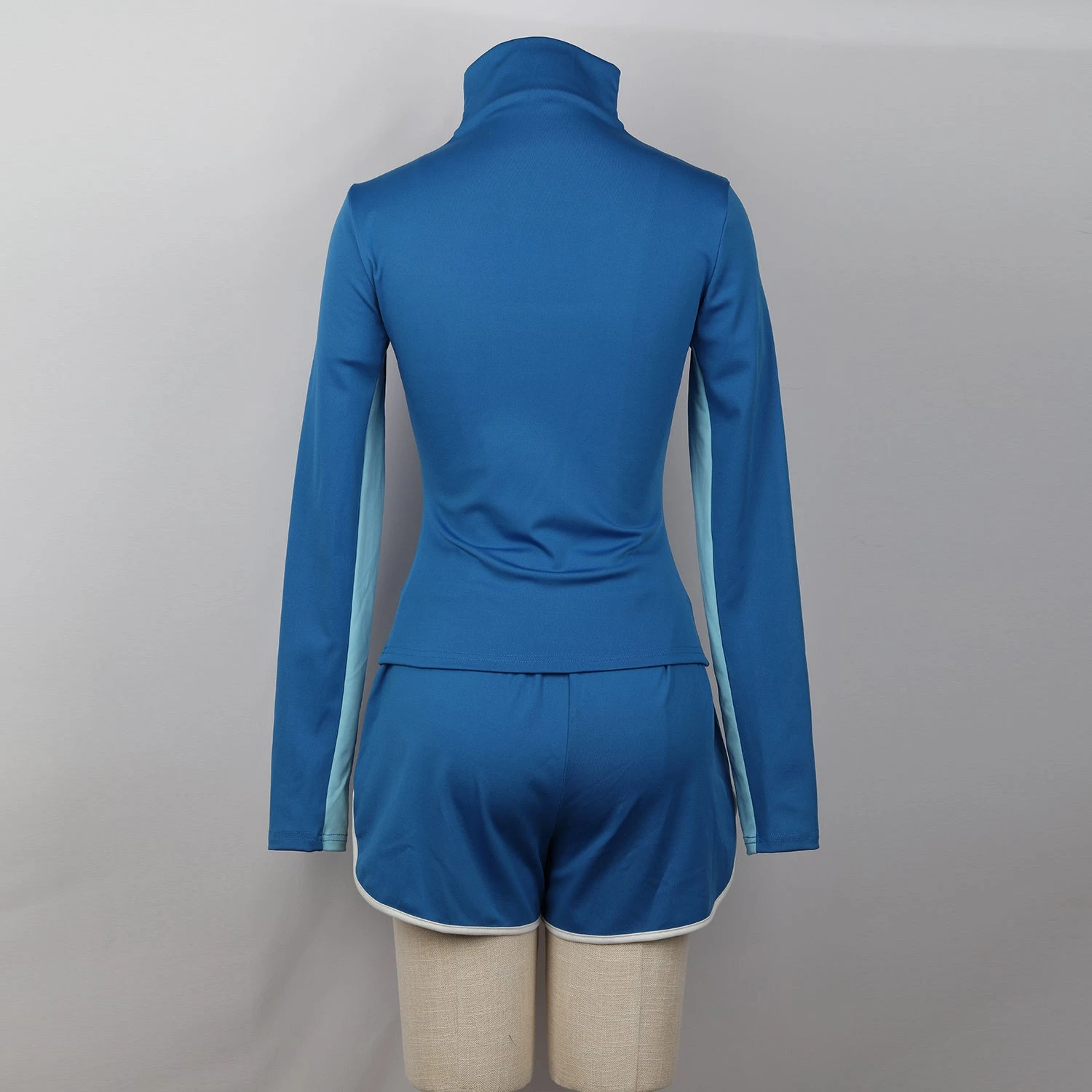 Kids Adults Zombies Costume Blue Addison Cut-out Tops And Shorts Suit For Halloween Carnival 8 Kids Adults Zombies Costume Blue Addison Cut-out Tops And Shorts Suit For Halloween Carnival - Image 8