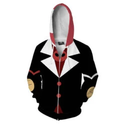 Adult Hazbin Hotel Hoodies Cosplay Alastor Angel Dust Coplay Sweatshirts Charlie Lucifer Pullover -Children Toys Sale Adult Hazbin Hotel Hoodie 1