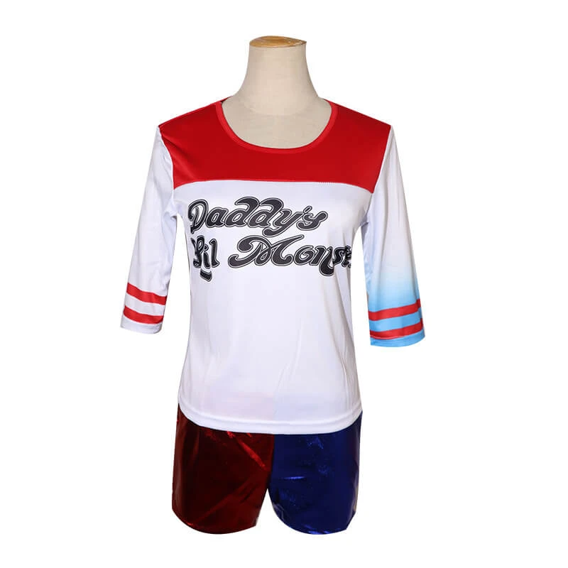 Adult Harley Joker Costume Harley Cosplay Outfit Women Crazy Halloween Dress Up 5 Adult Harley Joker Costume Harley Cosplay Outfit Women Crazy Halloween Dress Up - Image 5