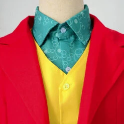 Joker Costume Kids Adult Arthur Fleck Halloween Uniform Full Set Joker Red Cosplay Outfit -Children Toys Sale Adult joker costume outfit 2