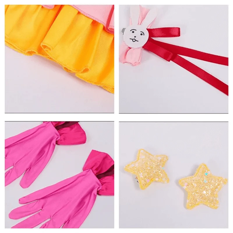 Oshi No Ko Cosplay Costume Ai Hoshino Outfit Pink Uniform Dress Full Set For Teens Adults 6 Oshi No Ko Cosplay Costume Ai Hoshino Outfit Pink Uniform Dress Full Set For Teens Adults - Image 6