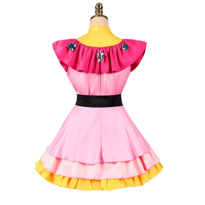 Oshi No Ko Cosplay Costume Ai Hoshino Outfit Pink Uniform Dress Full Set For Teens Adults 3 Oshi No Ko Cosplay Costume Ai Hoshino Outfit Pink Uniform Dress Full Set For Teens Adults - Image 3