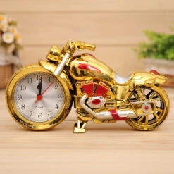 Super Cool Motorcycle Alarm Clock Watch Shape Creative Retro Gifts -Children Toys Sale AlarmClock 8