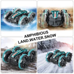 Amphibious Stunt RC Car 360° Rotate And 180° Flips Water Land Remote Control Car -Children Toys Sale Amphibious RC Car 3 cb462e52 b9e5 4b2c aa1b 963f239f0c6b