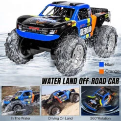 Amphibious Remote Control Car 4WD Off-road Vehicle Waterproof 2.4G RC Truck Summer Toy -Children Toys Sale Amphibious Remote Control Car 4WD Off road vehicle 3 6526b0e6 d361 431e 9b66 08ee24968f09
